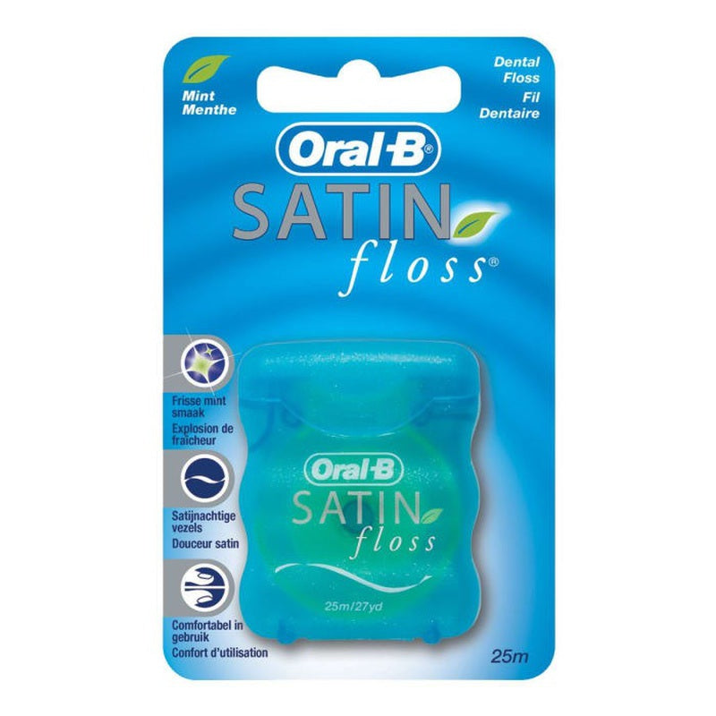Oral-B Satin Floss® Mint (25 m)-Oral-B-Sordent