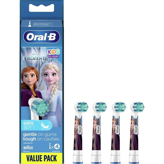 Oral-B Kids Frozen Opzetborstels X-Soft EB10S (3/4/8 st.)-Oral-B-4 st.-Sordent