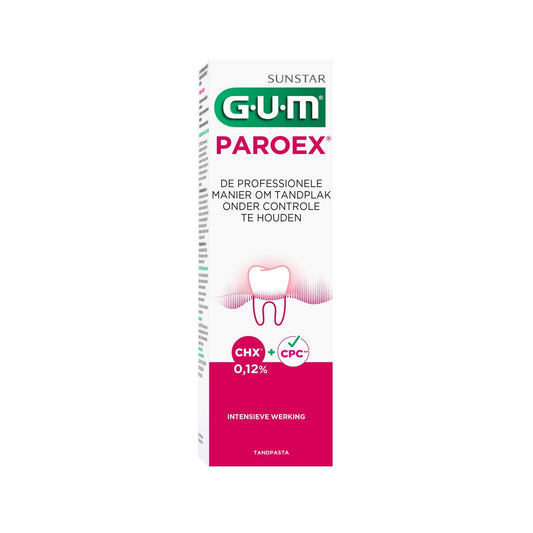 GUM® PAROEX® 0,12% Chloorhexidine Tandpasta (75 mL)-GUM-Sordent