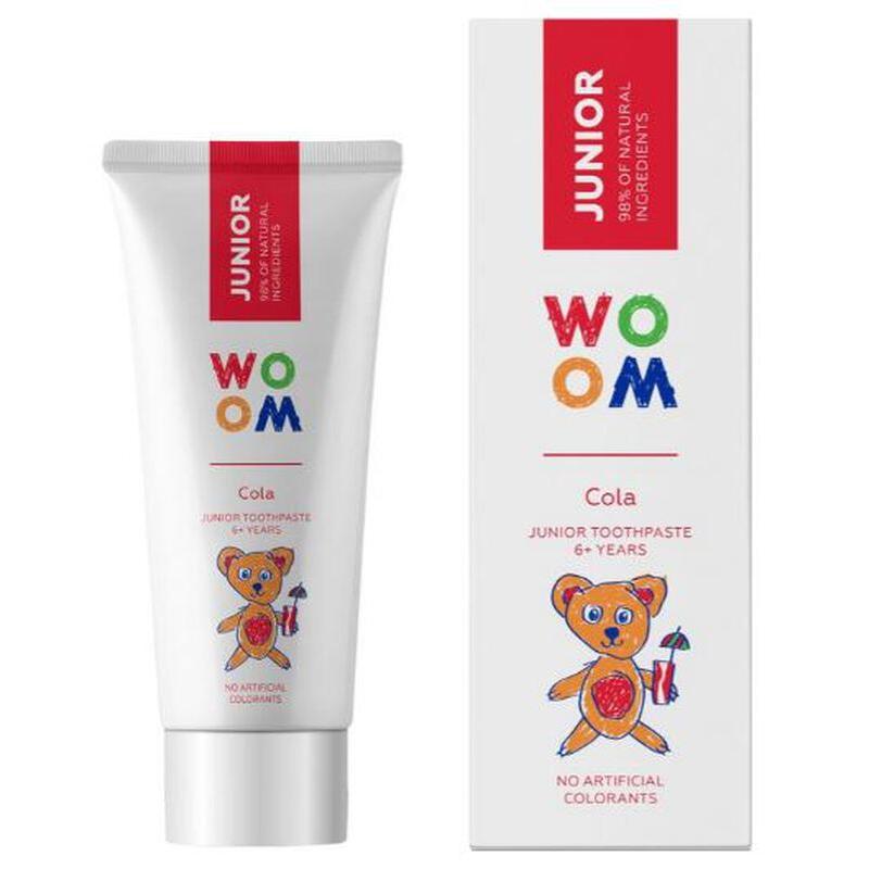 Woom Tandpasta - Junior Cola (6+ Jaar) (50 mL)-Woom-Sordent