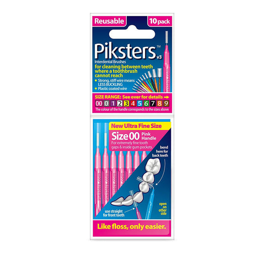 Piksters Ragers - Div. Varianten (10 st.)-Piksters-Size 00 / Roze-Sordent