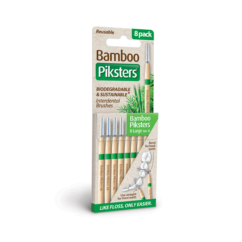 Piksters Bamboo Ragers - Div. Varianten (8 st.)-Piksters-Size 6 / X-Large Groen-Sordent