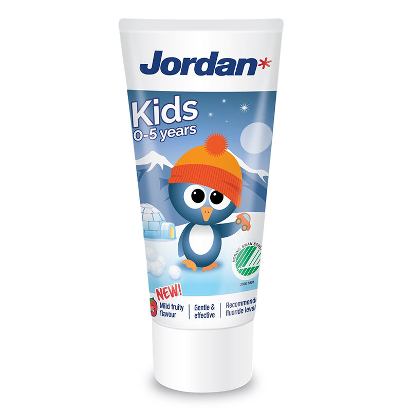 Jordan Tandpasta Kids (0-5 Jaar) (50 mL)-Jordan-Sordent