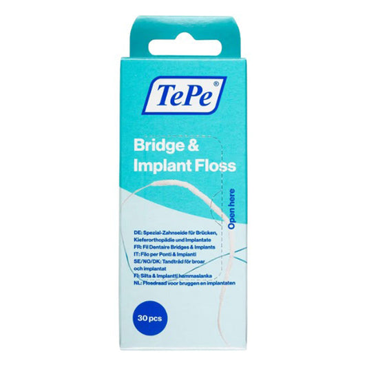 TePe® Bridge & Implant Floss (30 st.)-TePe-Sordent