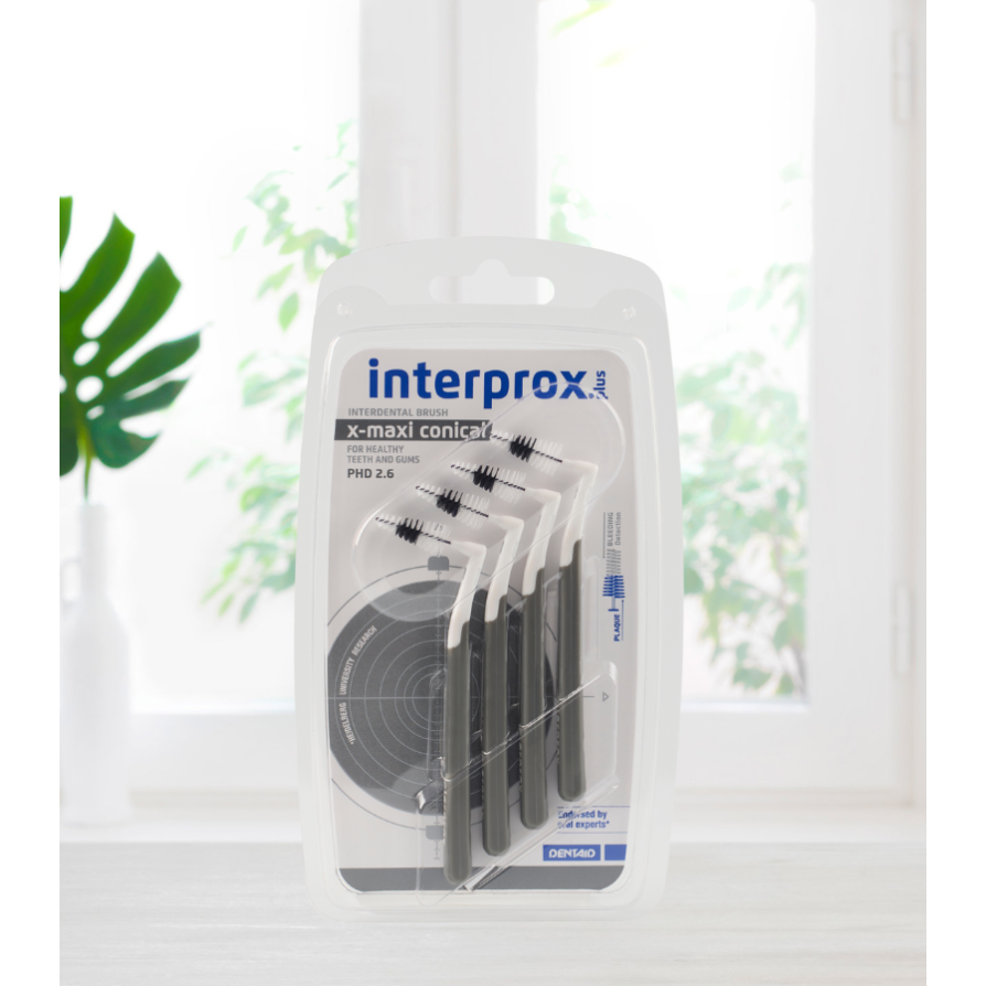 Interprox® Ragers Plus X Maxi Conical grijs PHD 2,6 - Blister (4 st.)-Dentaid-Sordent
