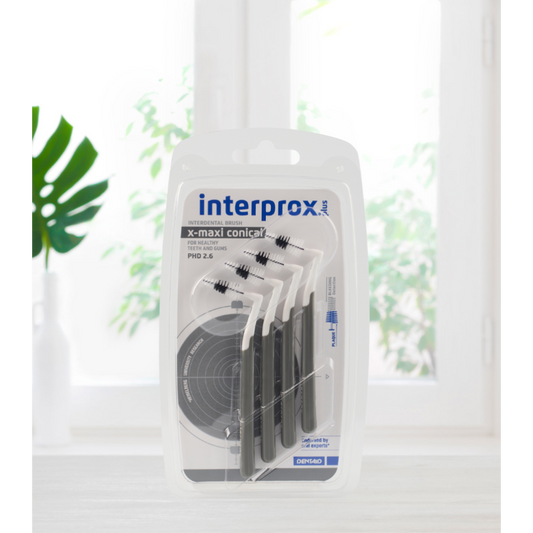 Interprox® Ragers Plus X Maxi Conical grijs PHD 2,6 - Blister (4 st.)-Dentaid-Sordent