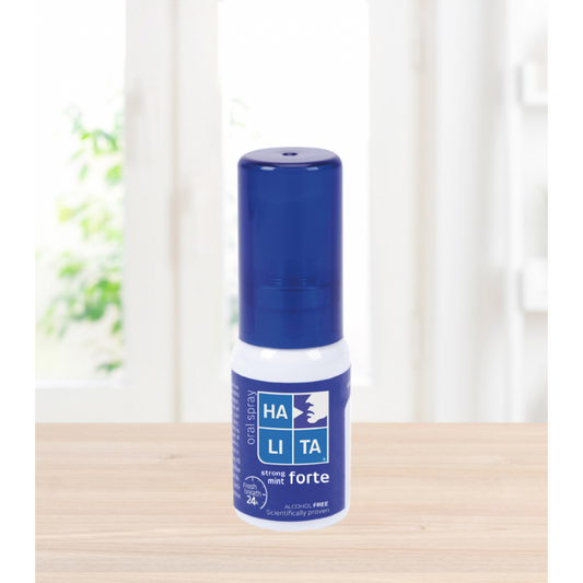 Halita® Forte Mondspray / Oral Spray - Extra frisse mintsmaak (15 mL)-Dentaid-Sordent