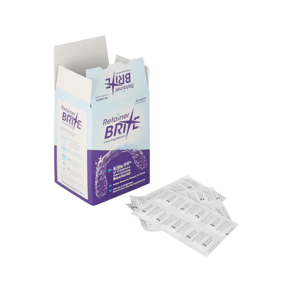 Retainer Brite Reinigingstabletten Beugels + Gebitsbeschermers - (96 st.)-Dentsply Sirona-Sordent