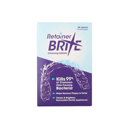 Retainer Brite Reinigingstabletten Beugels + Gebitsbeschermers - (96 st.)-Dentsply Sirona-Sordent