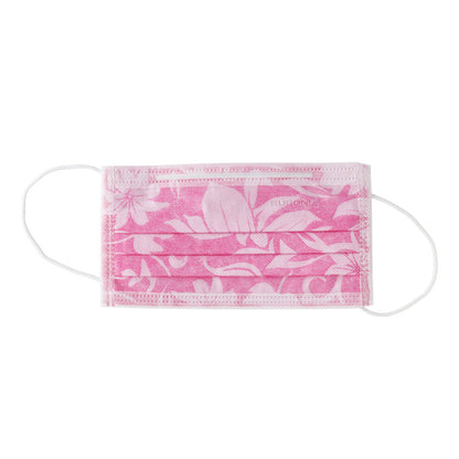 Euronda Monoart® Mondmaskers 3-Laags- Div. Kleuren (50 st.)-Euronda-Floral Roze-Sordent