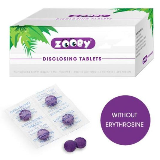 Young Dental Zooby® Disclosing Tabletten (250 st.)-Young Dental-Sordent