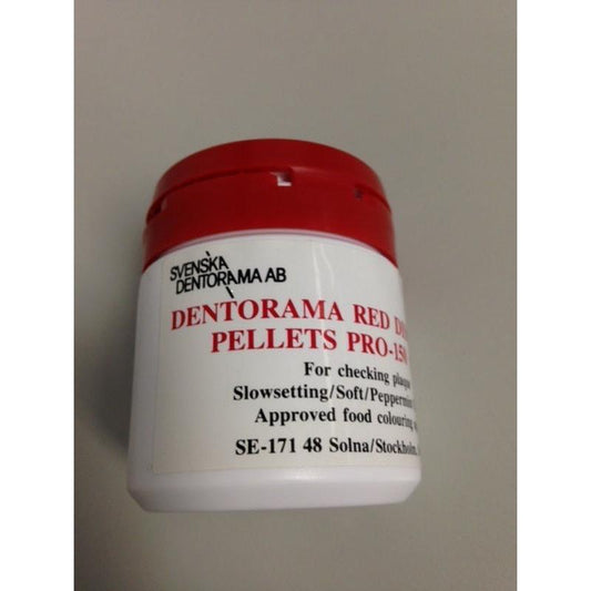 Svenska Dentorama AB Disclosing Pellets - Div. Kleuren (100 st.)-Svenska-Sordent