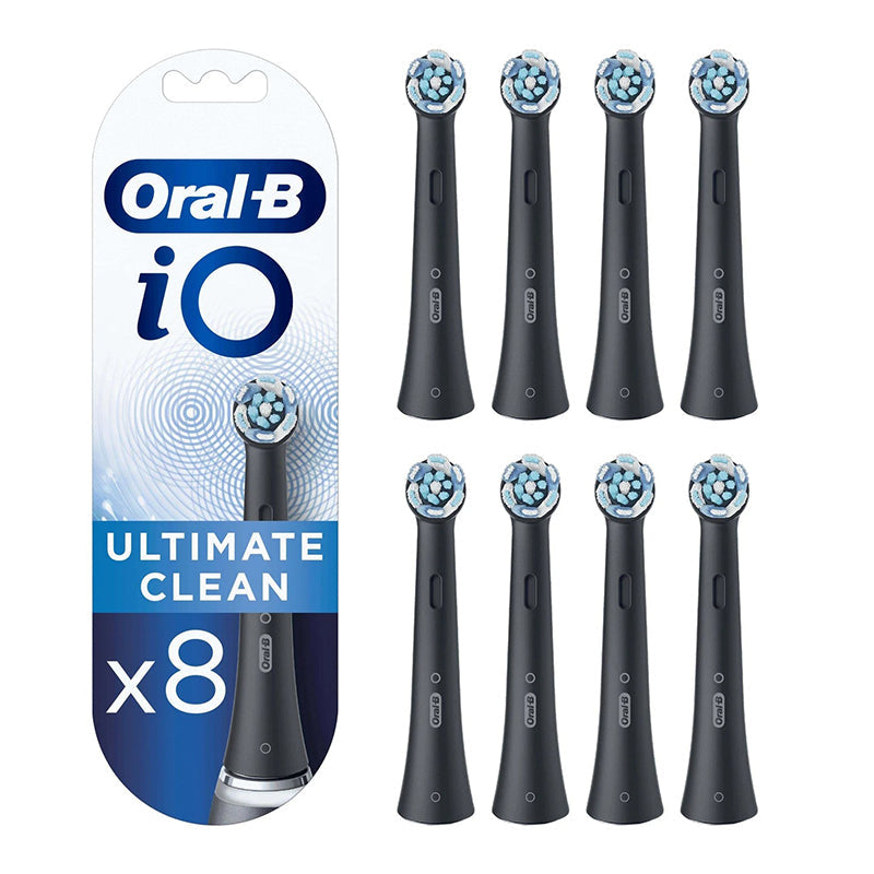 Oral-B iO™ Ultimate Clean Black Opzetborstels (4/6/8 st.)-Oral-B-8 st.-Sordent