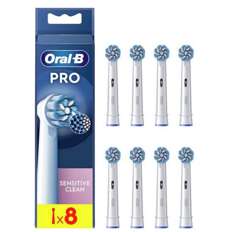 Oral-B Pro Sensitive Clean EB60X Opzetborstels (2/6/8 st.)-Oral-B-8 st.-Sordent