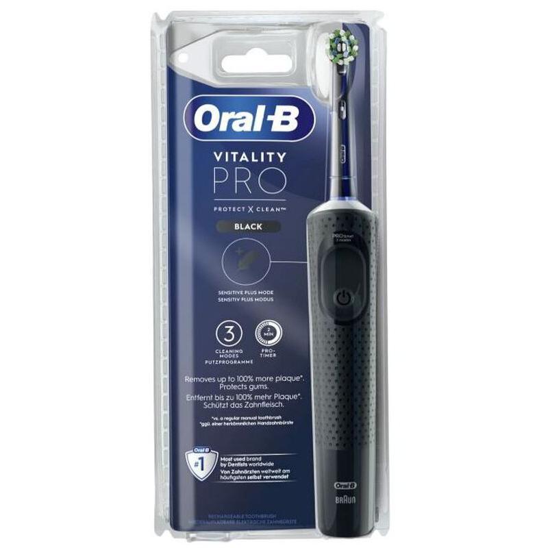 Oral-B Tandenborstel Vitaly Pro - Div. Variant-Oral-B-Clean Zwart-Sordent