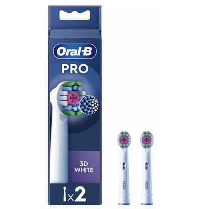 Oral-B Pro 3D White Opzetborstels Cleanmximiser (2/4 st.)-Oral-B-2 st.-Sordent
