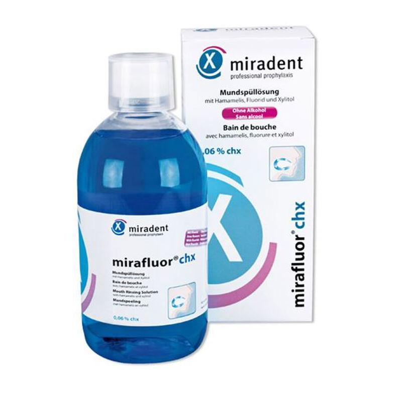 Miradent Mirafluor® Mondwater 0.06% CHX (500 mL)-Miradent-Sordent