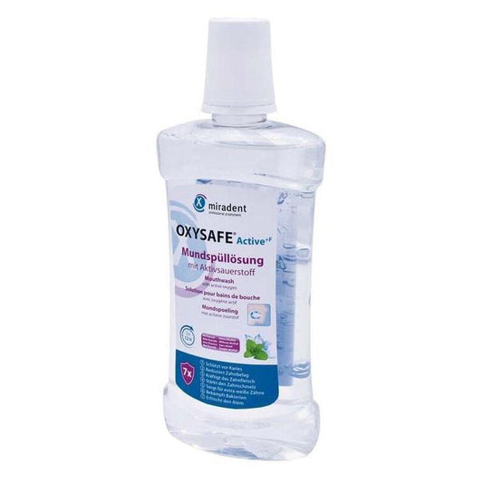 Miradent OxySafe® Active+F Mondwater Oxygen (500 mL)-Miradent-Sordent