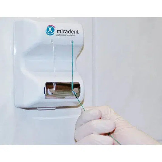 Mirafloss® Big Dispenser flosdraad Wandmontage – Incl. Refill (2 st.)-Hager & Werken-Sordent