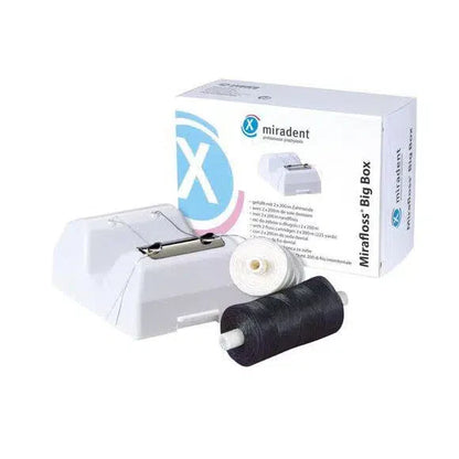 Mirafloss® Big Dispenser flosdraad Wandmontage – Incl. Refill (2 st.)-Hager & Werken-Sordent