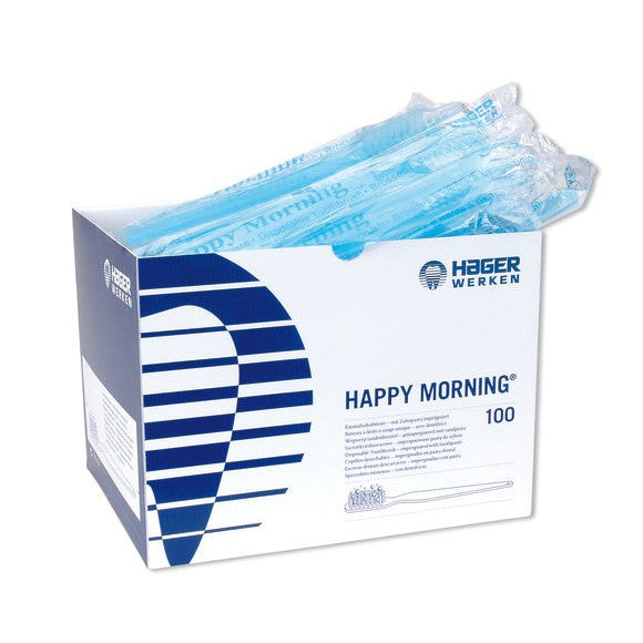Happy Morning® Tandenborstel - Met / Zonder tandpasta - (100 st.)-Hager & Werken-Sordent