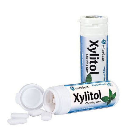 Xylitol Chewing Gum / Kauwgom - Diverse Smaken - (30 st./Display)-Hager & Werken-Pepermunt-Sordent