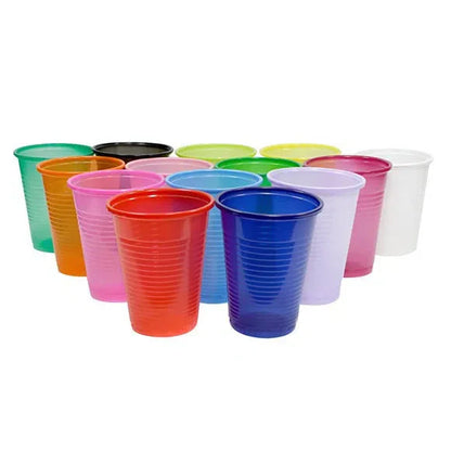 Plastic Drinkbekers 180 mL - Diverse Kleuren-Drinkbekers-AMPri-Sordent