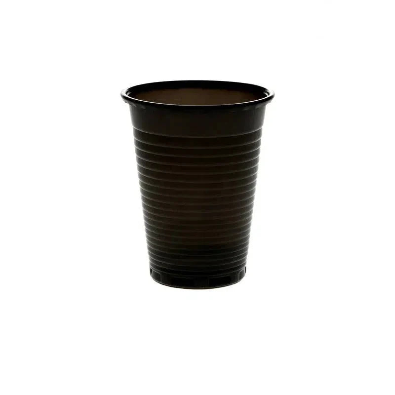 Plastic Drinkbekers 180 mL - Diverse Kleuren-Drinkbekers-AMPri-Zwart-100 st.-Sordent