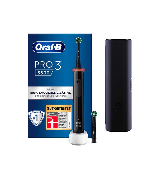 Oral-B Pro 3 3500 Cross Action elektrische tandenborstel black edition