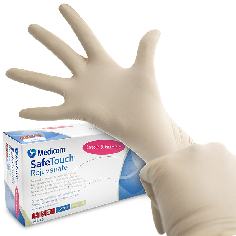 Medicom SafeTouch® Rejuventa Latex Pf - Div. Maten (100 st.)-Medicom-Small-Sordent