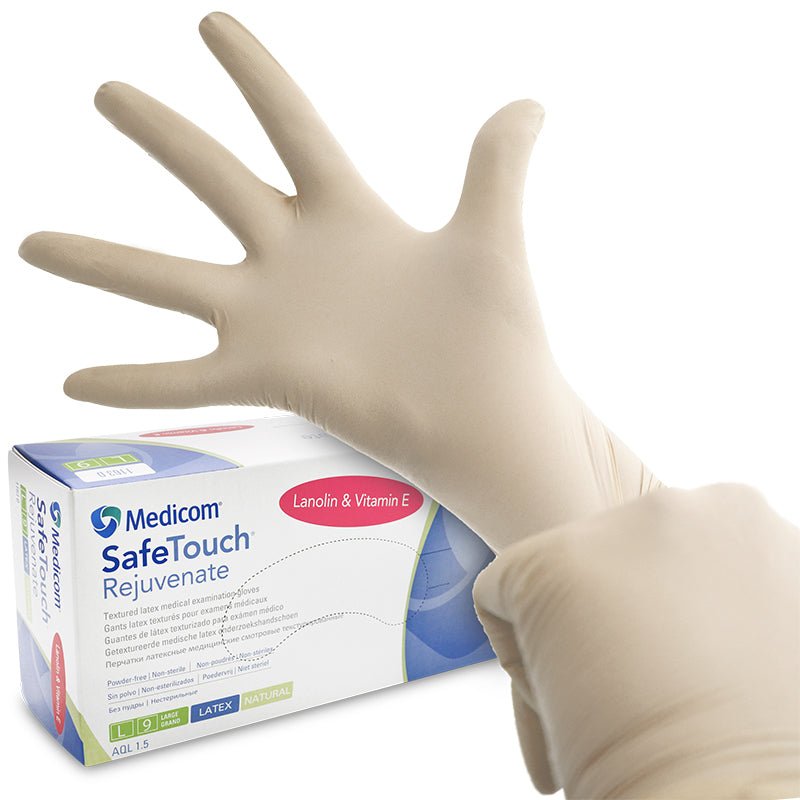 Medicom SafeTouch® Rejuventa Latex Pf - Div. Maten (100 st.)-Medicom-Large-Sordent