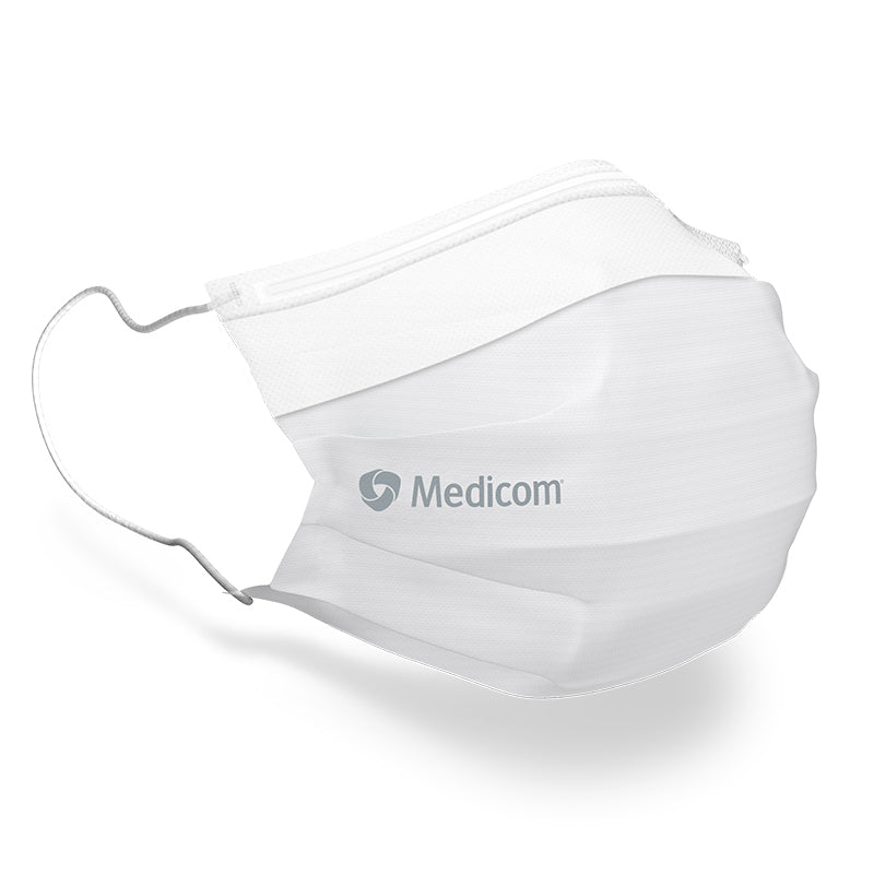 Medicom SafeMask® Sofskin Fog-Free Maskers - Div. Kleuren (50 st.)-Medicom-Wit-Sordent