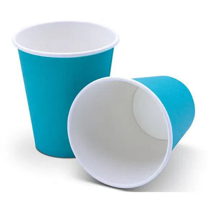 Papieren Drinkbekers 180 mL - Diverse Kleuren-Drinkbekers-Medicom-Blauw-100 st.-Sordent