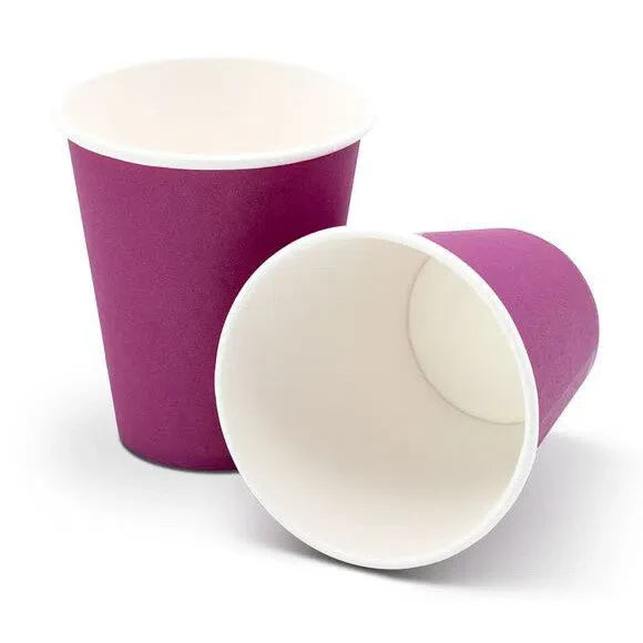 Papieren Drinkbekers 180 mL - Diverse Kleuren-Drinkbekers-Medicom-Lila/Lavendel-100 st.-Sordent