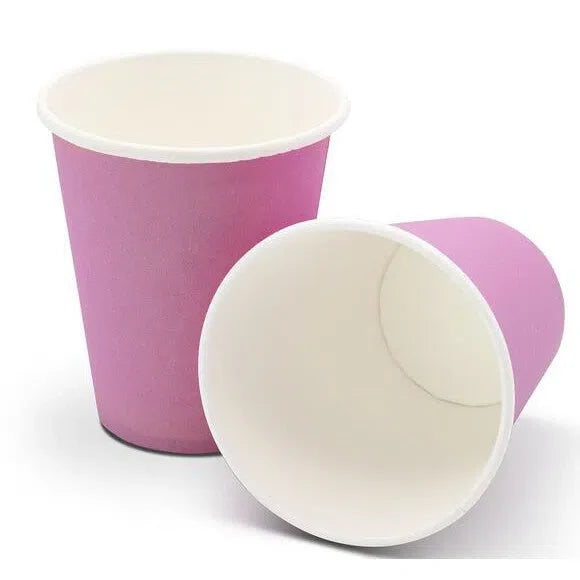 Papieren Drinkbekers 180 mL - Diverse Kleuren-Drinkbekers-Medicom-Roze-100 st.-Sordent