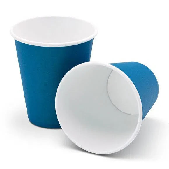 Papieren Drinkbekers 180 mL - Diverse Kleuren-Drinkbekers-Medicom-Donkerblauw-100 st.-Sordent