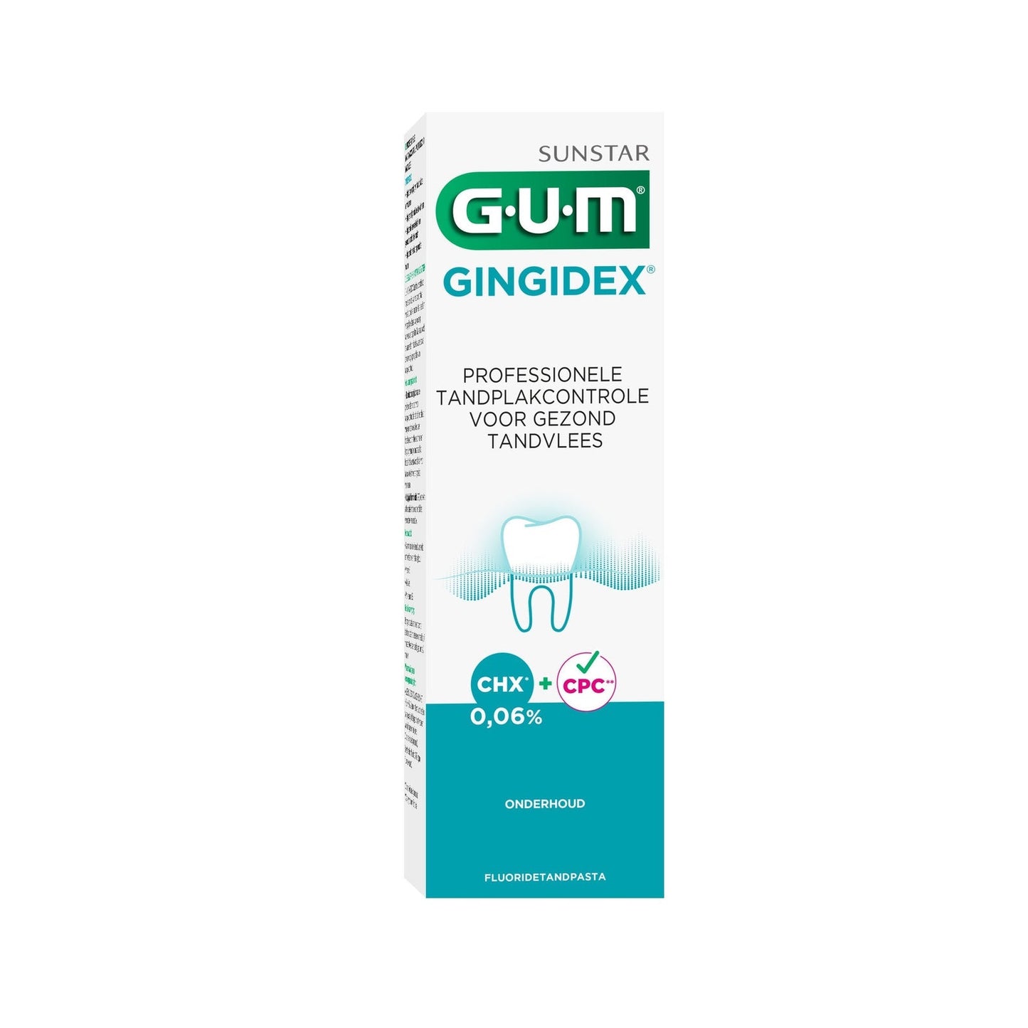 GUM® GINGIDEX® 0,06% Chloorhexidine Tandpasta (75 mL)-GUM-Sordent