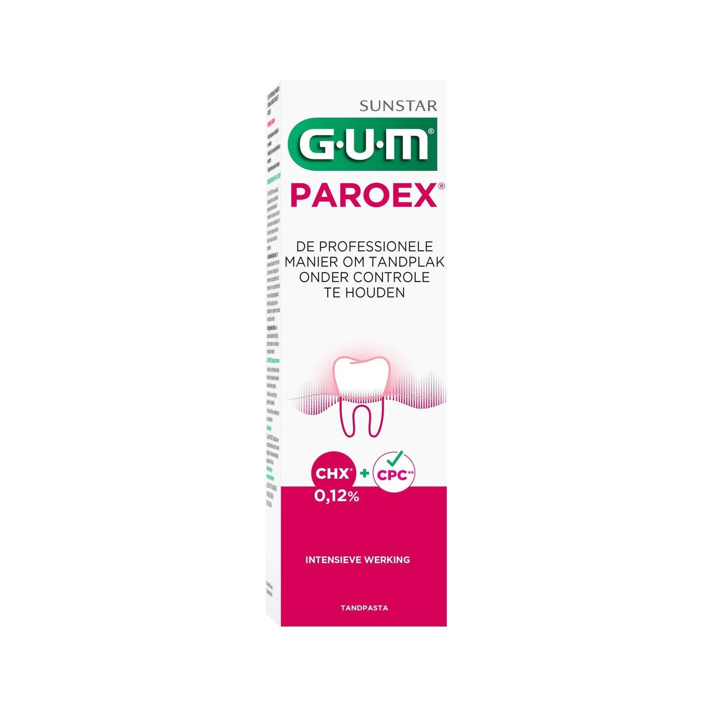 GUM® PAROEX® 0,12% Chloorhexidine Tandpasta (75 mL)-GUM-Sordent