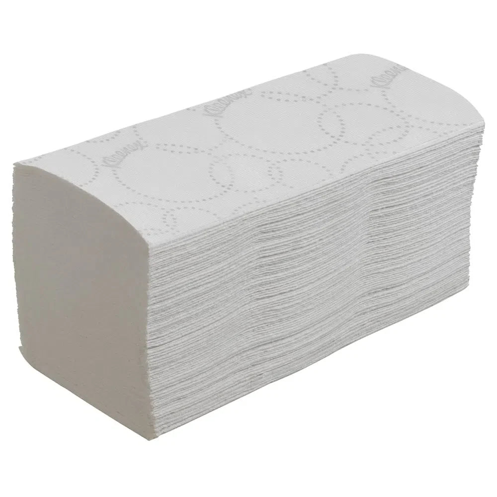 Kleenex® V-Gevouwen 2-laagse papieren handdoeken - (15x186 st)-Kleenex-Sordent