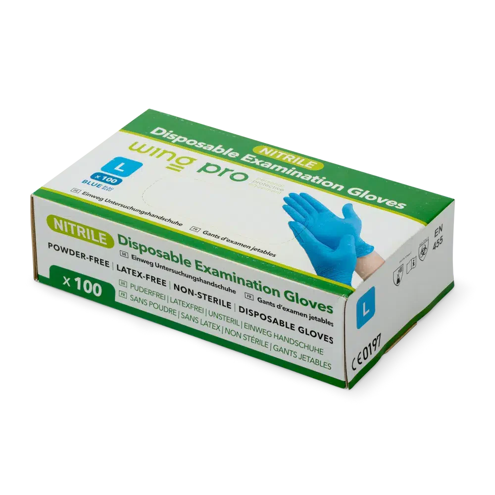 CLEARANCE Nitril handschoen poedervrij Blauw (100 st.)-Disposables-Sordent-Sordent