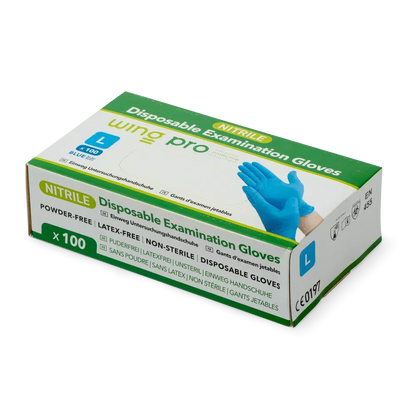 CLEARANCE Nitril handschoen poedervrij Blauw (100 st.)-Disposables-Sordent-Sordent