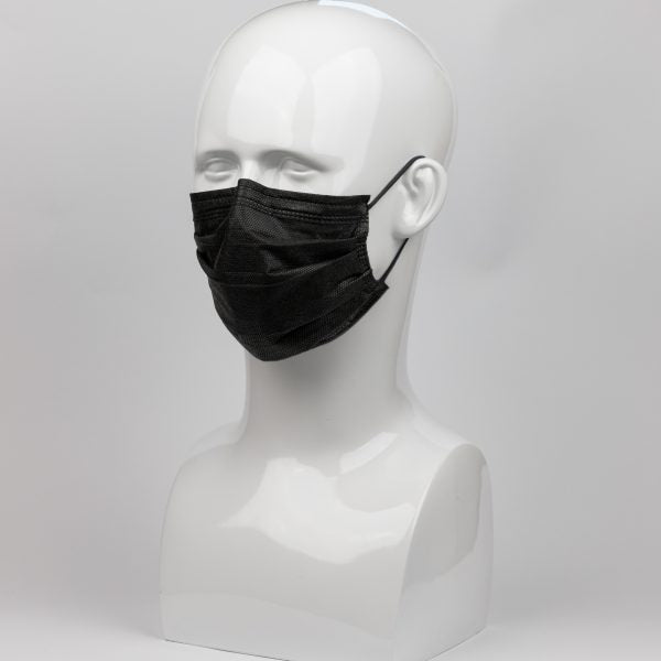 Premium Plus Mondmasker - Ultra Sensitive Type IIR Ear Loop-Premium Plus-Zwart-Sordent