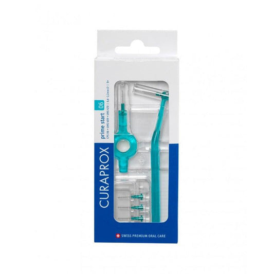 Curaprox CPS Prime Ragers 0.6/2.2 mm - Blauw + Heft (5 st.)-Curaprox-Sordent