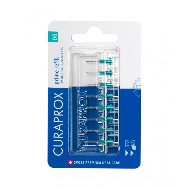 Curaprox CPS Prime Ragers 0.6/2.2 mm - Blauw (8 st.)-Curaprox-Sordent