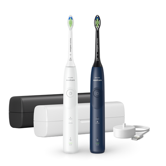 Sonicare Elektrische Borstel Protective Clean Wit/Blauw (2 st.)-Sonicare-Sordent
