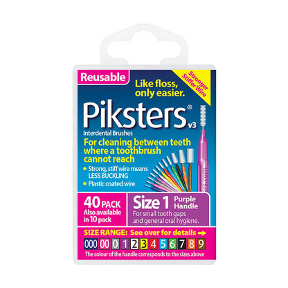 Piksters Ragers in Box - Div. Varianten (40 st.)-Piksters-Size 1 / Paars Box-Sordent