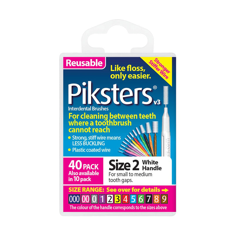 Piksters Ragers in Box - Div. Varianten (40 st.)-Piksters-Size 2 / Wit Box-Sordent