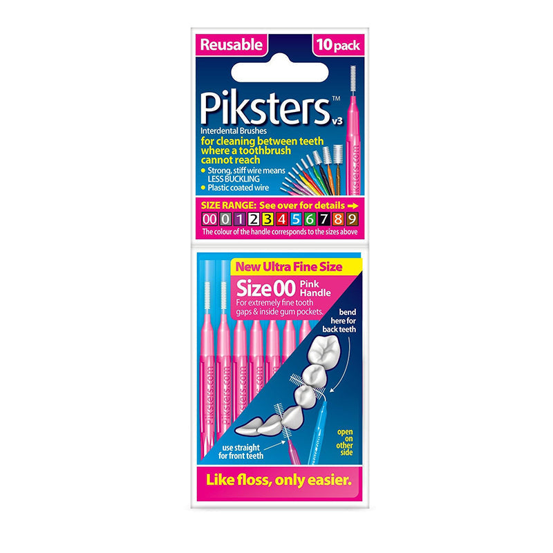 Piksters Ragers - Div. Varianten (10 st.)-Piksters-Size 00 / Roze-Sordent