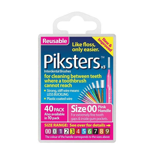 Piksters Ragers in Box - Div. Varianten (40 st.)-Piksters-Size 00 / Roze Box-Sordent