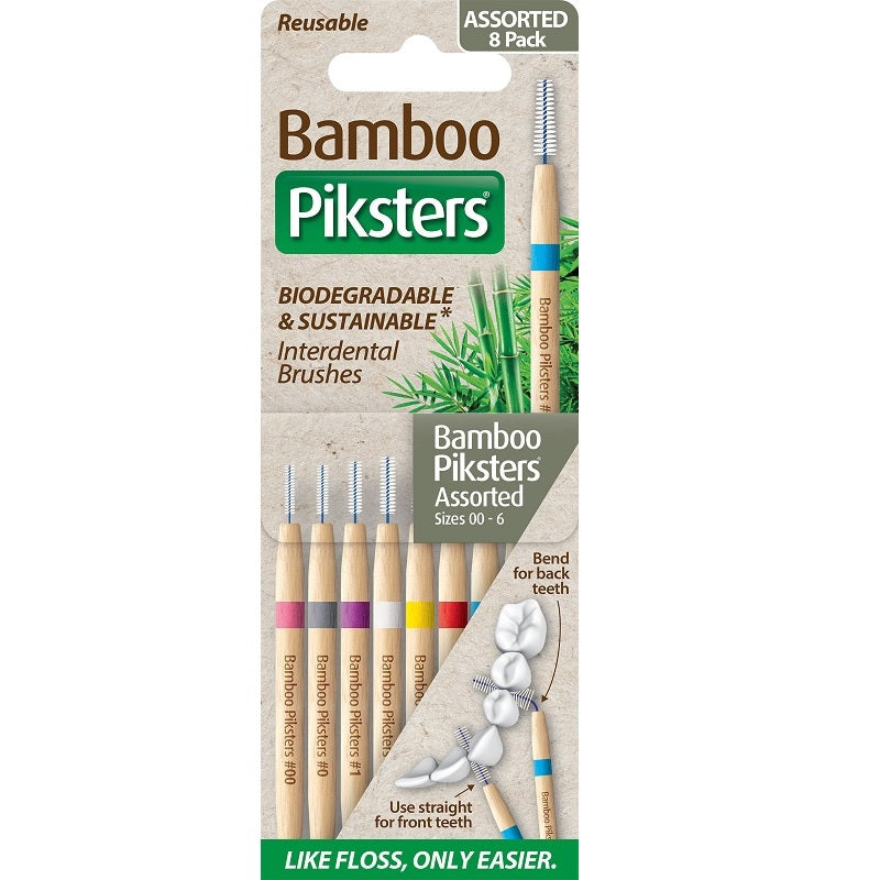 Piksters Bamboo Ragers - Div. Varianten (8 st.)-Piksters-Assorted-Sordent